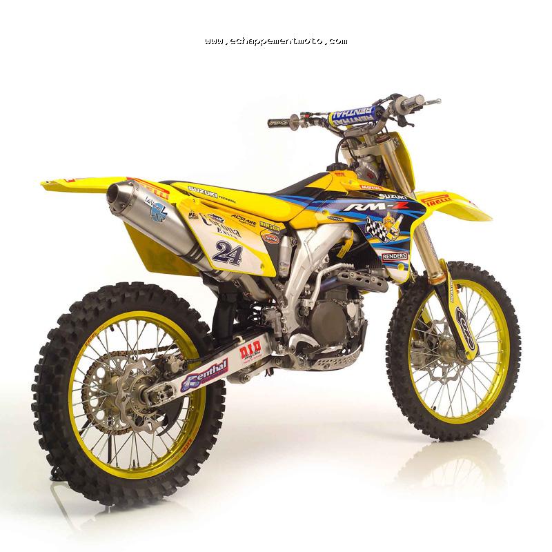 echappement moto CROSS SUZUKI RM-Z 450 leovince